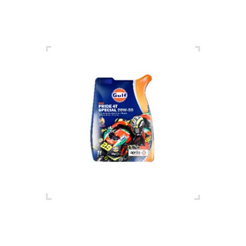 Aceite Power Trac 4t 15w-50 Semi Sintetico Doy Pack 1L GULF Aceite Power Trac 4t 15w-50 Semi Sintetico Doy Pack 1L GULF