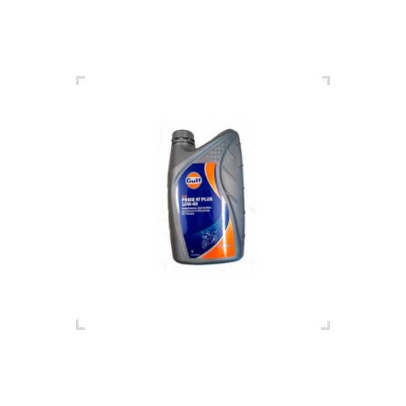 Aceite Pride 4T Plus 10w-40 Semi Sintetico 1L GULF Aceite Pride 4T Plus 10w-40 Semi Sintetico 1L GULF