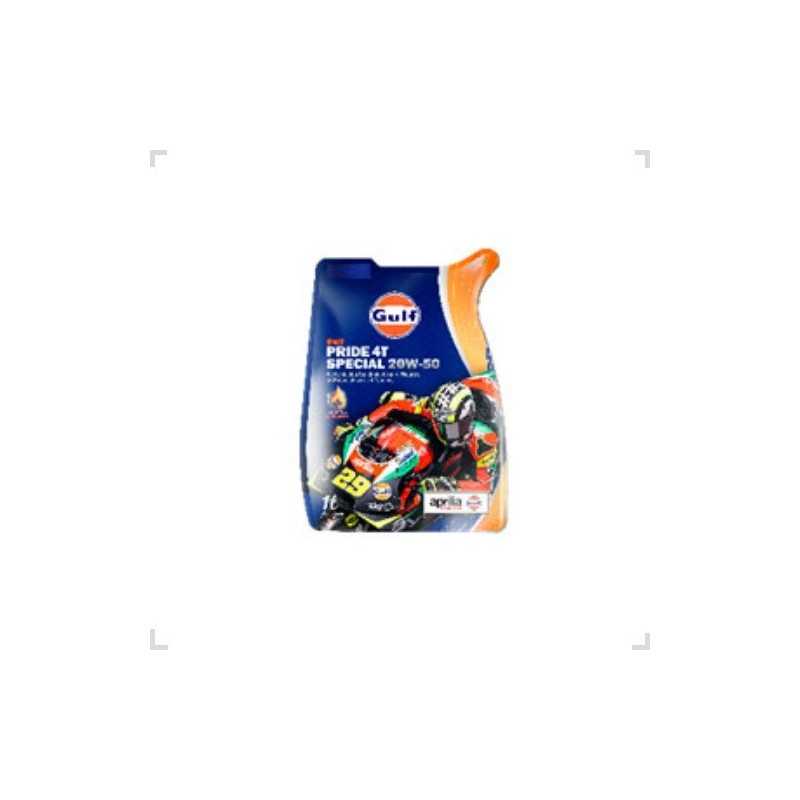 Aceite Pride 4T Special 20w-50 Mineral Doy Pack 1L GULF Aceite Pride 4T Special 20w-50 Mineral Doy Pack 1L GULF