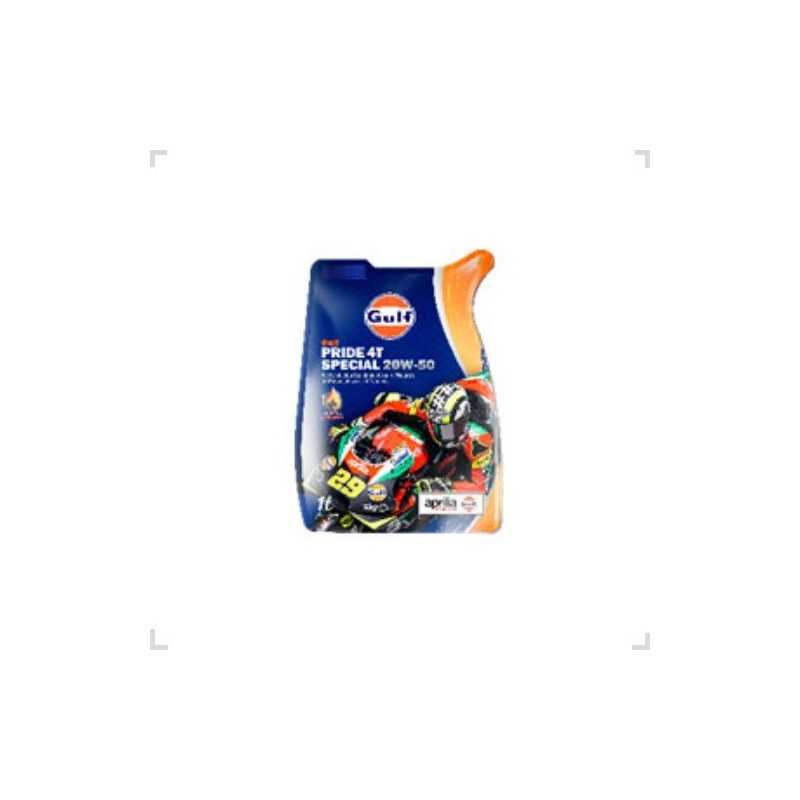 Aceite Pride 4T Special 20w-50 Mineral Doy Pack 800ml GULF Aceite Pride 4T Special 20w-50 Mineral Doy Pack 800ml GULF