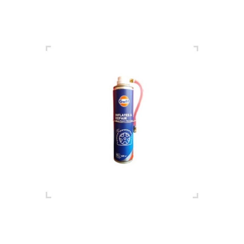 Sellador Para Rueda Infla y Repara 420ml GULF Sellador Para Rueda Infla y Repara 420ml GULF