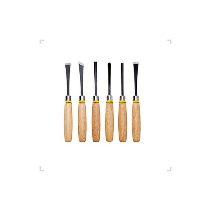 Set de 6 Gubias Para Madera STANLEY Set de 6 Gubias Para Madera STANLEY