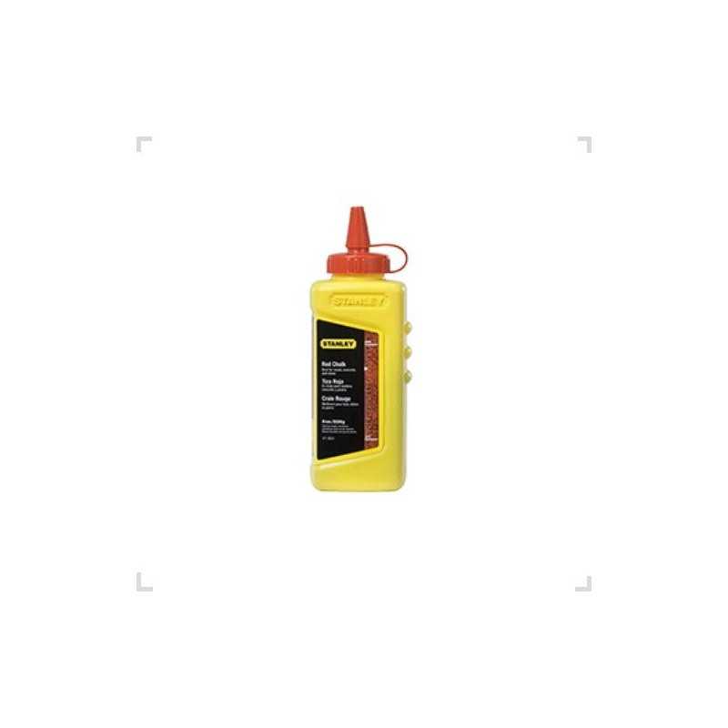 Botella de Tinta Para Linea Tiza Rojo 226g STANLEY Botella de Tinta Para Linea Tiza Rojo 226g STANLEY