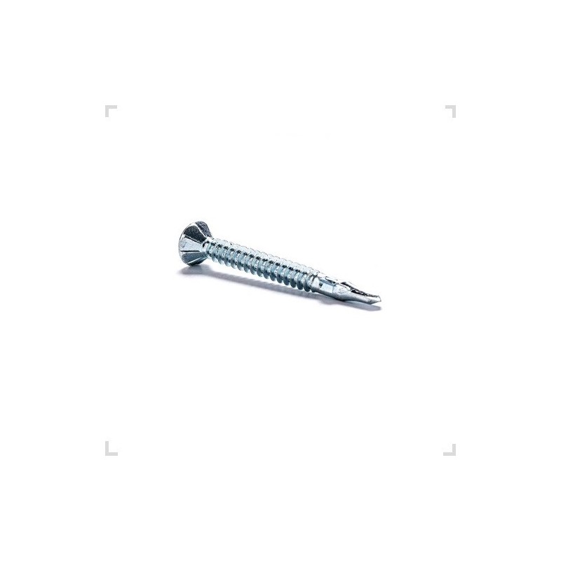 Tornillo Aletado Mecha Zincado 8x1-5/8 x4.000 DIEARG Tornillo Aletado Mecha Zincado 8x1-5/8 x4.000 DIEARG