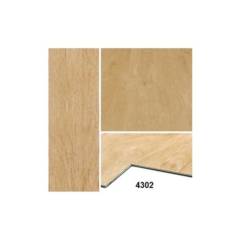 Piso Vinilico Liston c/Click SPC 4mm 0,3mm 4302 DIEARG Piso Vinilico Liston c/Click SPC 4mm 0,3mm 4302 DIEARG