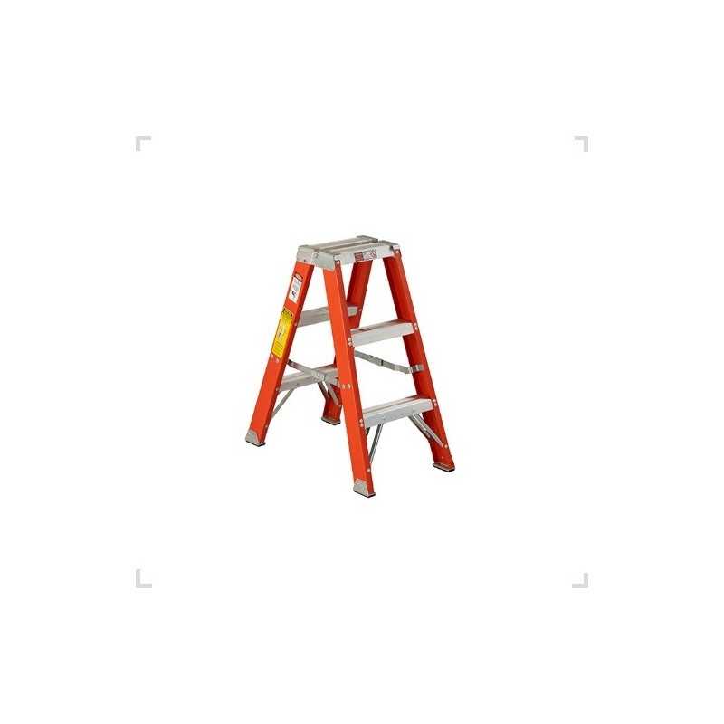 Escalera Dielectrica PRFV Tijera Doble 11 Peldaños CUPRUM Escalera Dielectrica PRFV Tijera Doble 11 Peldaños CUPRUM
