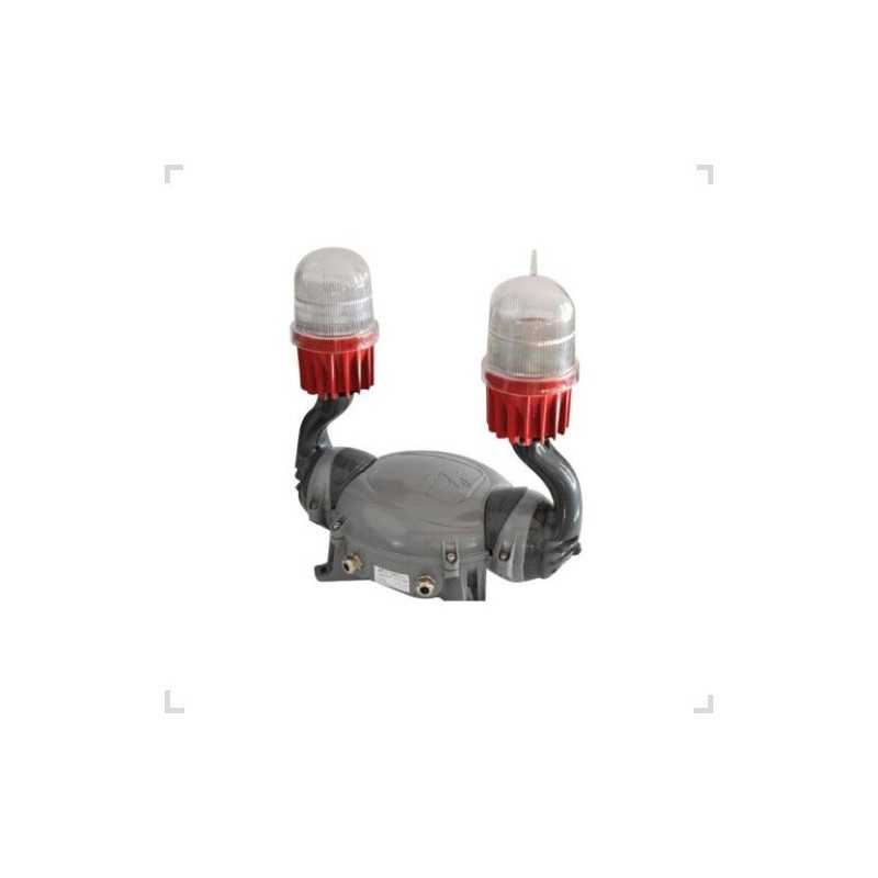 Baliza Doble de Obstaculo Led 32cd 110-240VAC DELTA BOX Baliza Doble de Obstaculo Led 32cd 110-240VAC DELTA BOX