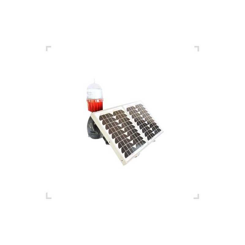 Baliza de Obstaculo Led 32cd Panel Solar DELTA BOX Baliza de Obstaculo Led 32cd Panel Solar DELTA BOX
