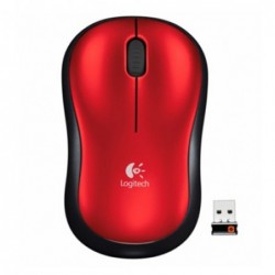Mouse Inalambrico M185 Rojo...