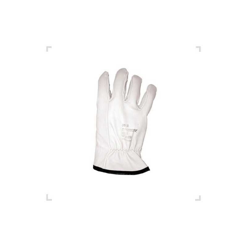 Guantes Cuero Cabra Proteccion Mecanica T8 280mm SALISBURY Guantes Cuero Cabra Proteccion Mecanica T8 280mm SALISBURY