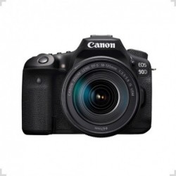Camara Digital 32,5Mp EOS 90D 18-135 F3,5-5,6 IS USM CANON