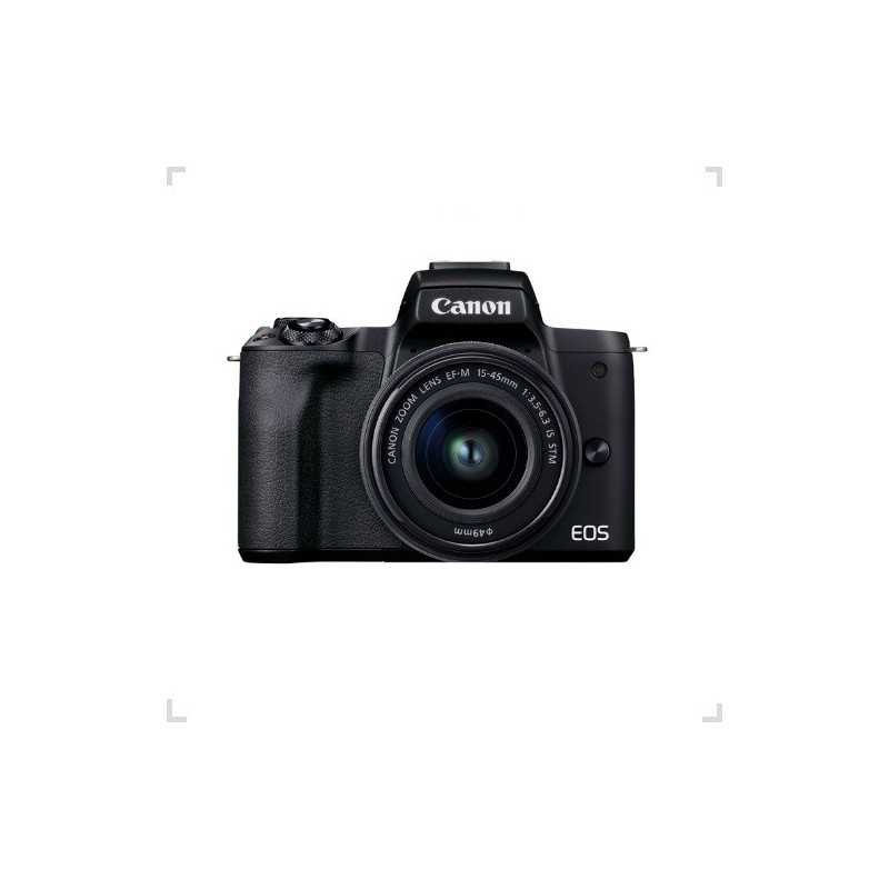 Camara Digital 24,1Mp EOS M50 MK2 EF-M 15-45 EF 55-200 CANON