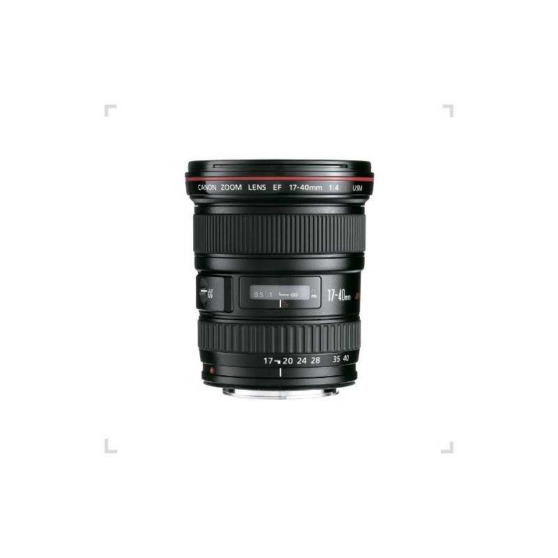Lente Gran Angular EF 17-40 F4 L USM CANON