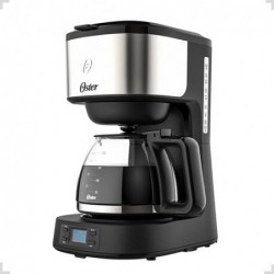Cafetera de Filtro 8 Tazas Digital DC10S Silver OSTER