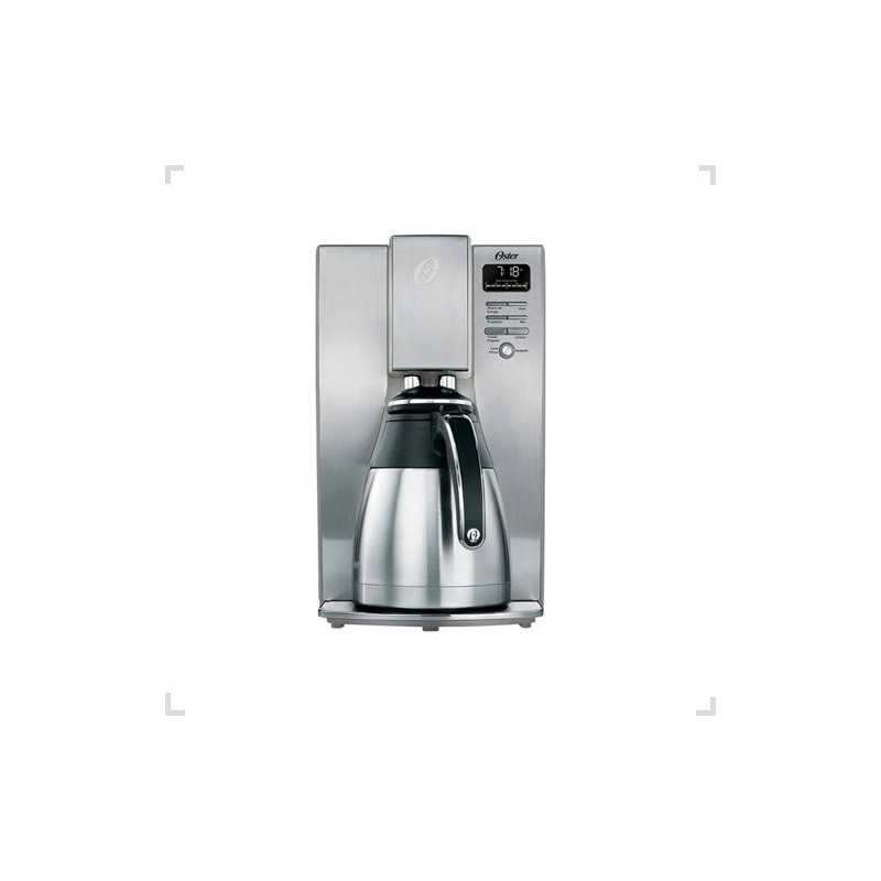 Cafetera de Filtro 10 Tazas Digital DC4411 Silver OSTER