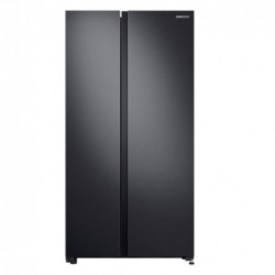 Heladera No Frost 680Lt Side By Side RS62 Black Inox SAMSUNG