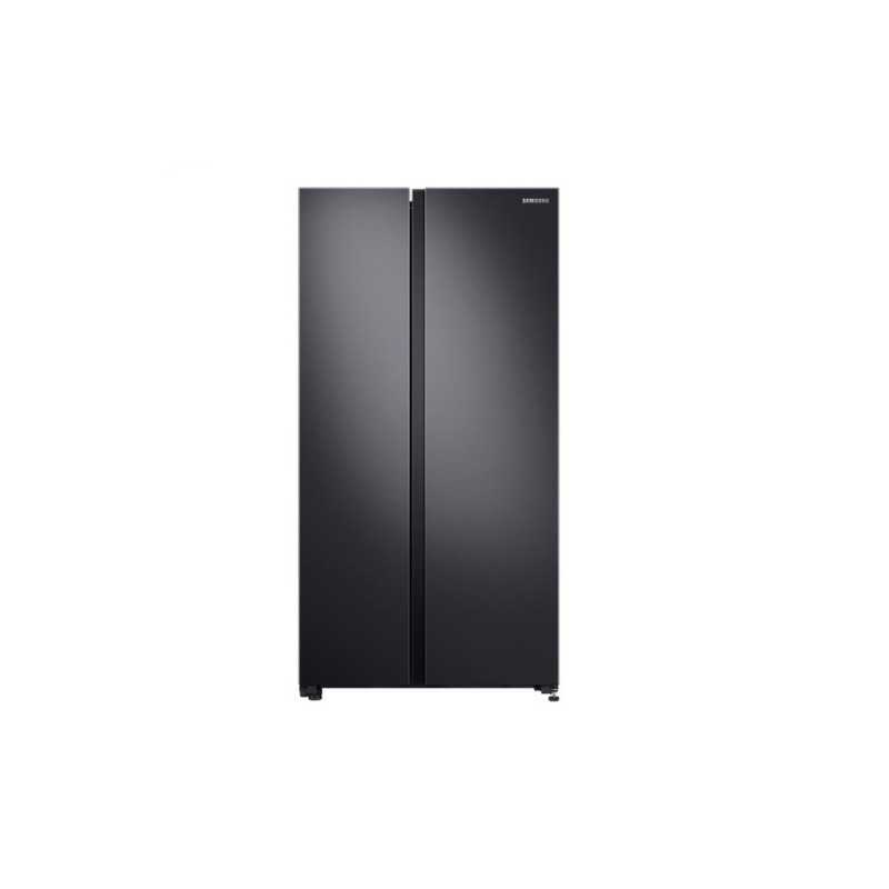 Heladera No Frost 680Lt Side By Side RS62 Black Inox SAMSUNG
