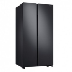 Heladera No Frost 680Lt Side By Side RS62 Black Inox SAMSUNG