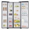 Heladera No Frost 680Lt Side By Side RS62 Black Inox SAMSUNG