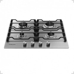 Anafe a Gas 4 Hornallas Inox SAMSUNG