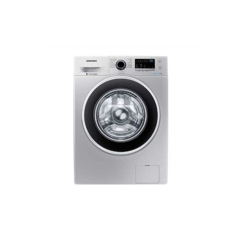 Lavarropas Carga Frontal EcoBubble 7Kg WW70 Silver SAMSUNG