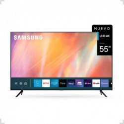 Televisor Led 55" Smart Tv Crystal UHD 4K 55AU7000 SAMSUNG