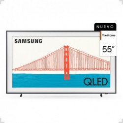 Televisor Led 55" Smart Tv 4K Qled The Frame Beige SAMSUNG