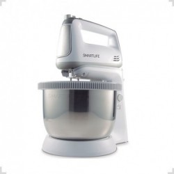 Batidora de Mano Bowl 300w 5Vel Turb Inox HMR5035I SMARTLIFE
