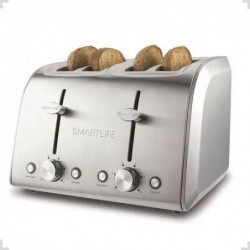 Tostadora 4 Bahias TOD6811 Inox SMARTLIFE
