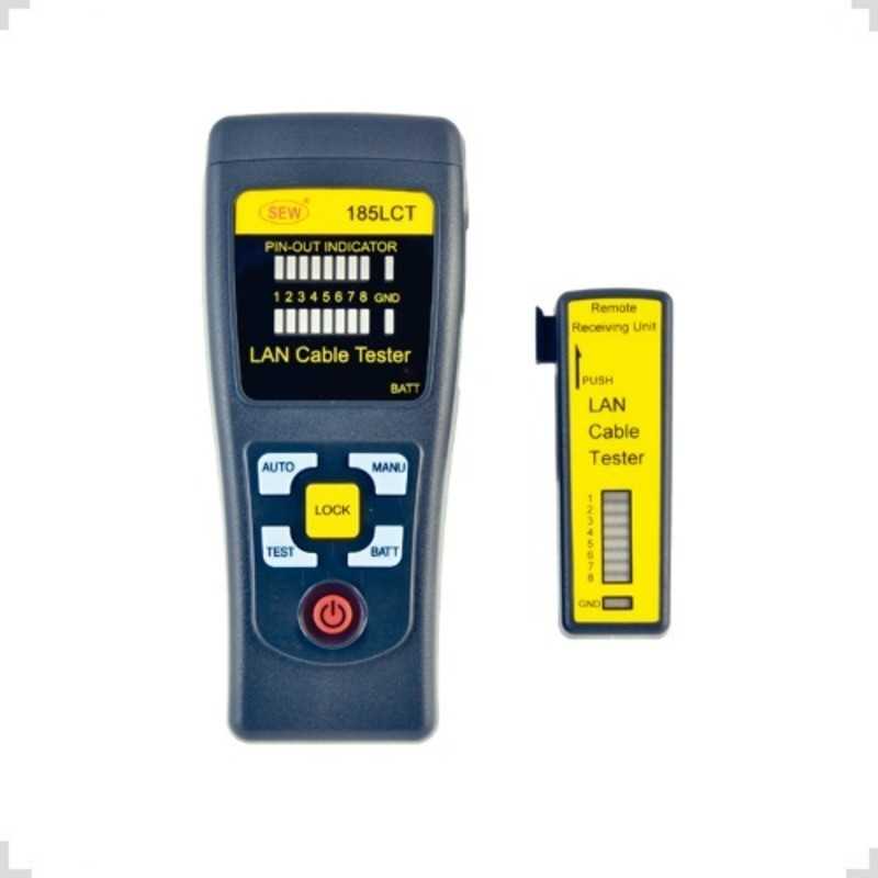 Analizador Profesional Cables Lan Bnc Viru Viru 185LCT SEW Analizador Profesional Cables Lan Bnc Viru Viru 185LCT SEW