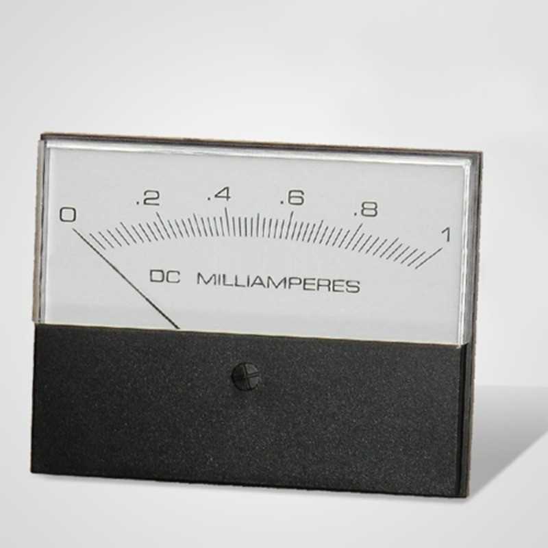 Amperimetro Analogico DC 1mA 94x73mm SEW Amperimetro Analogico DC 1mA 94x73mm SEW