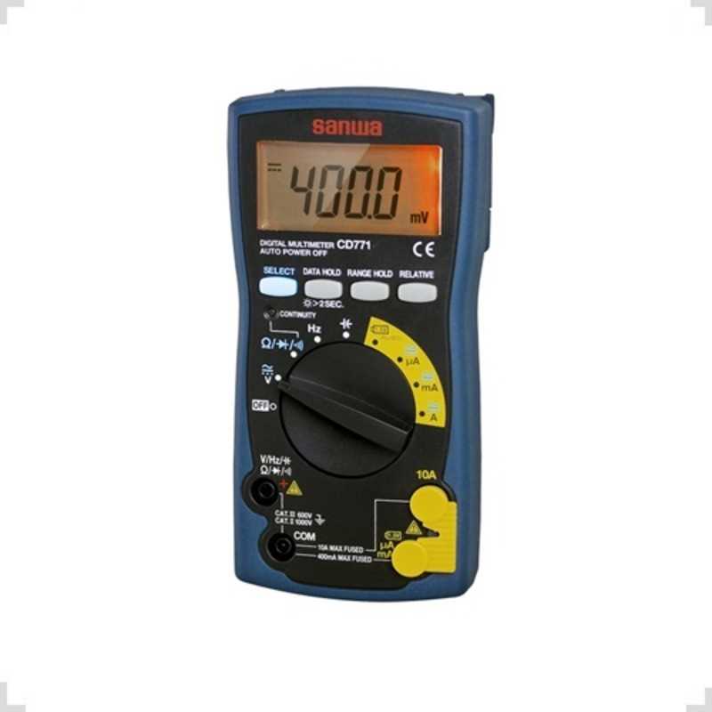 Multimetro Digital CD771 SANWA Multimetro Digital CD771 SANWA