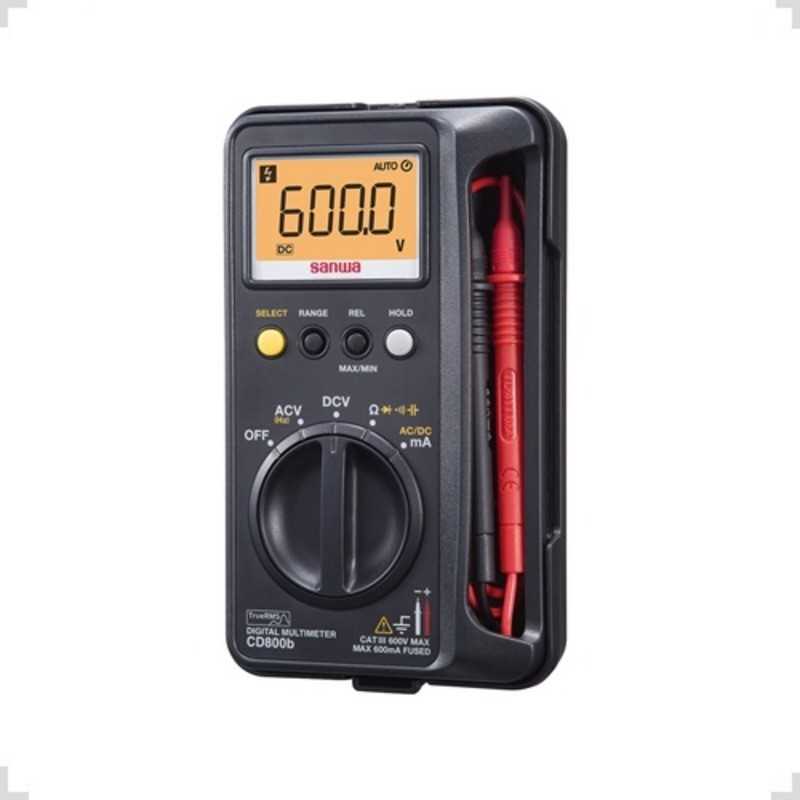 Multimetro Digital TrueRMS CD800B SANWA Multimetro Digital TrueRMS CD800B SANWA