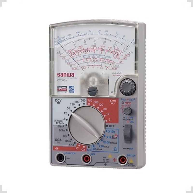 Multimetro Analogico Con Oscilador Interno SANWA Multimetro Analogico Con Oscilador Interno SANWA