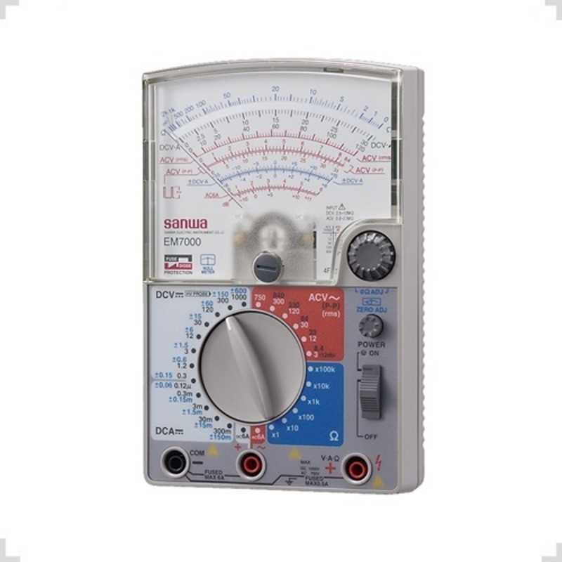 Multimetro Analogico Alta Sensibilidad FET SANWA Multimetro Analogico Alta Sensibilidad FET SANWA