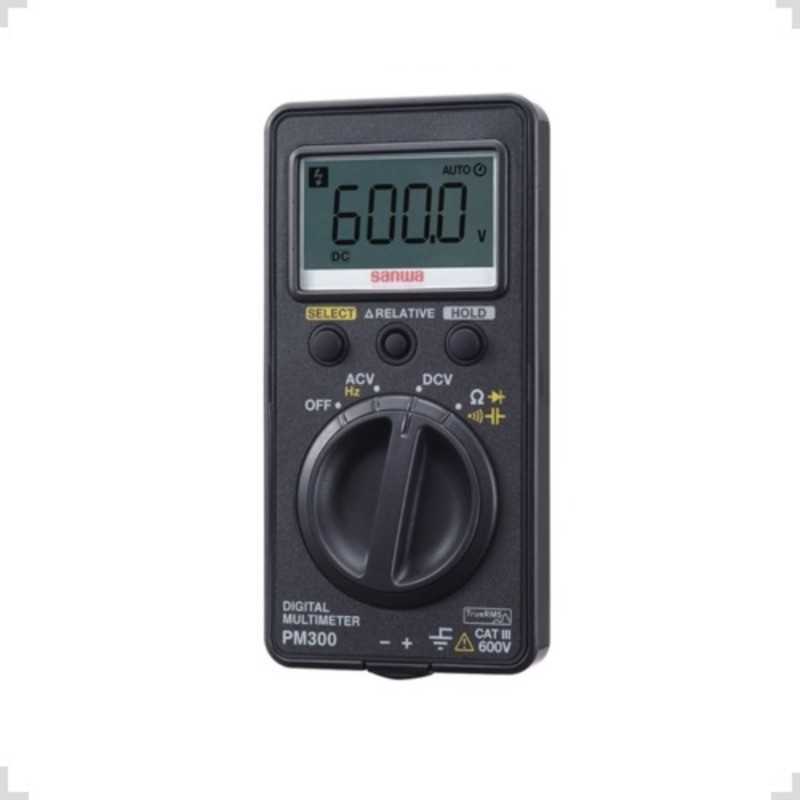 Multimetro Digital TrueRMS de Bolsillo PM300 SANWA Multimetro Digital TrueRMS de Bolsillo PM300 SANWA