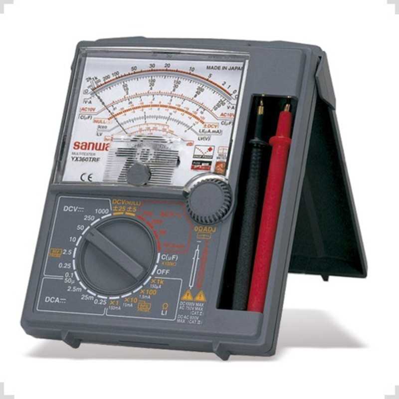 Multimetro Analogico Profesional YX360TRF SANWA Multimetro Analogico Profesional YX360TRF SANWA