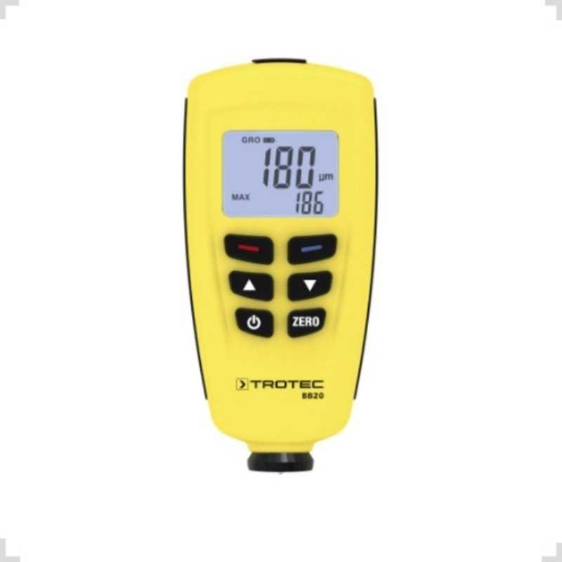 Medidor de Espesores de Recubrimiento BB20 TROTEC