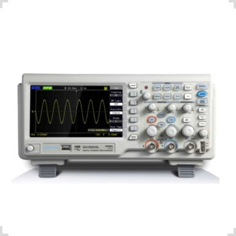 Osciloscopio 200Mhz 2Ch 2Gs GRATTEN Osciloscopio 200Mhz 2Ch 2Gs GRATTEN