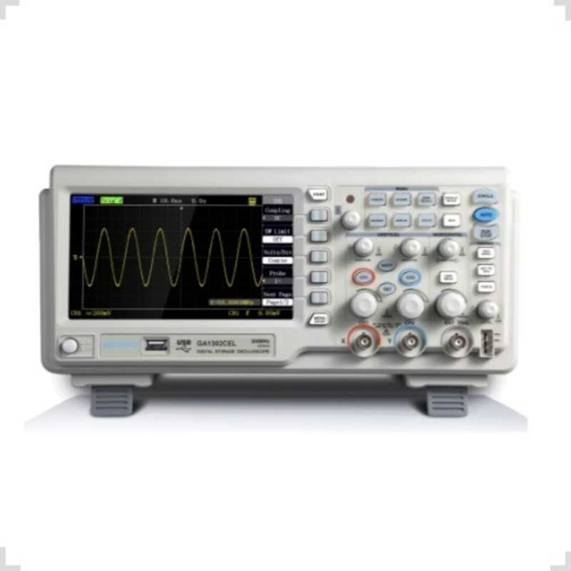 Osciloscopio 300Mhz 2Ch 2Gs GRATTEN Osciloscopio 300Mhz 2Ch 2Gs GRATTEN