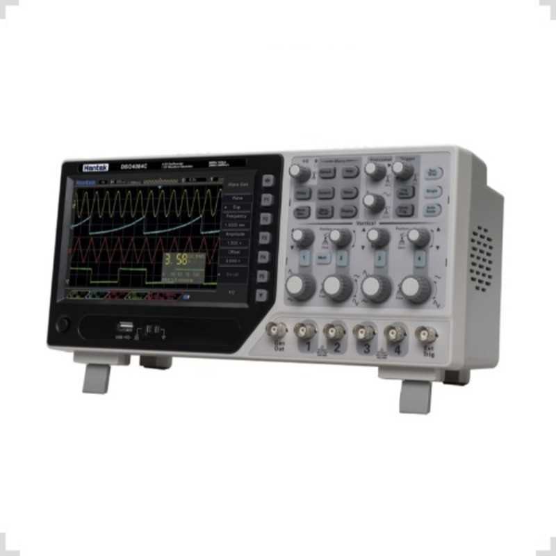Osciloscopio 100Mhz 4Ch y Generador 25Mhz DSO4104C HANTEK Osciloscopio 100Mhz 4Ch y Generador 25Mhz DSO4104C HANTEK