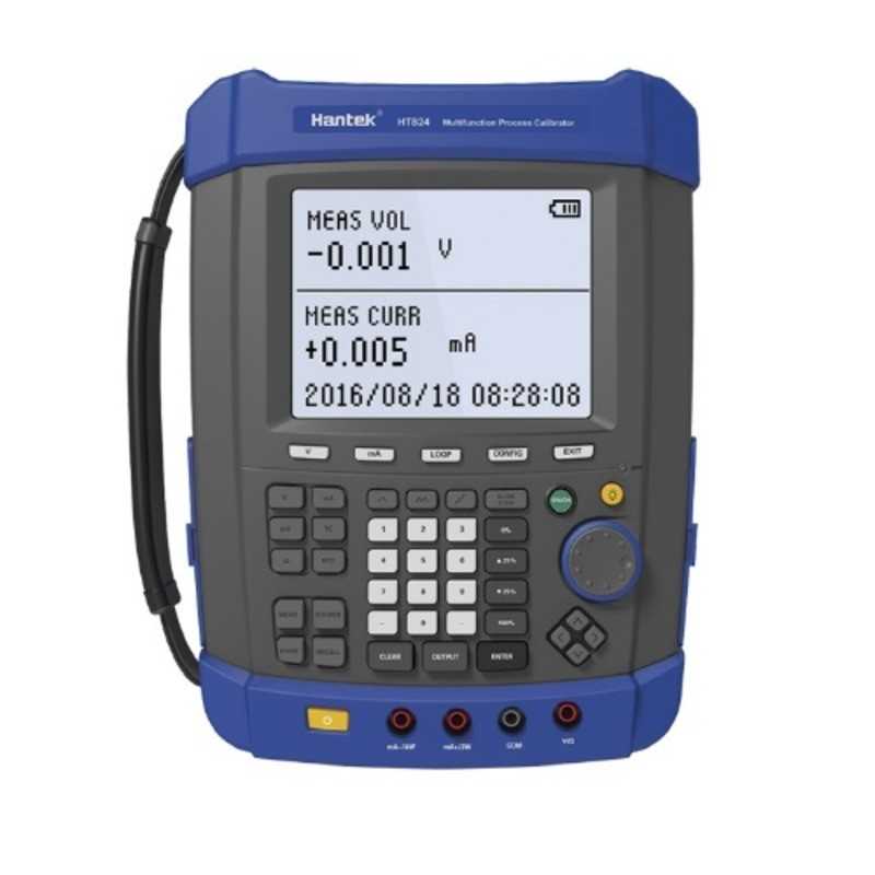 Calibrador de Procesos Multifuncion HT824 HANTEK Calibrador de Procesos Multifuncion HT824 HANTEK