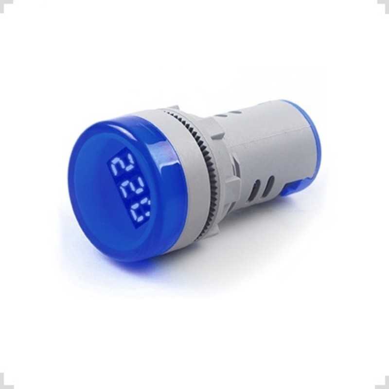 Voltimetro Ojo de Buey 22mm 50-500Vac Azul CNSCKJ Voltimetro Ojo de Buey 22mm 50-500Vac Azul CNSCKJ