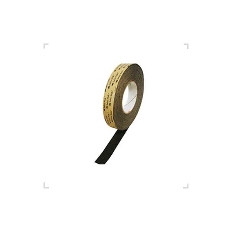 Cinta Antideslizante 25mm 18m Negra 3M Cinta Antideslizante 25mm 18m Negra 3M
