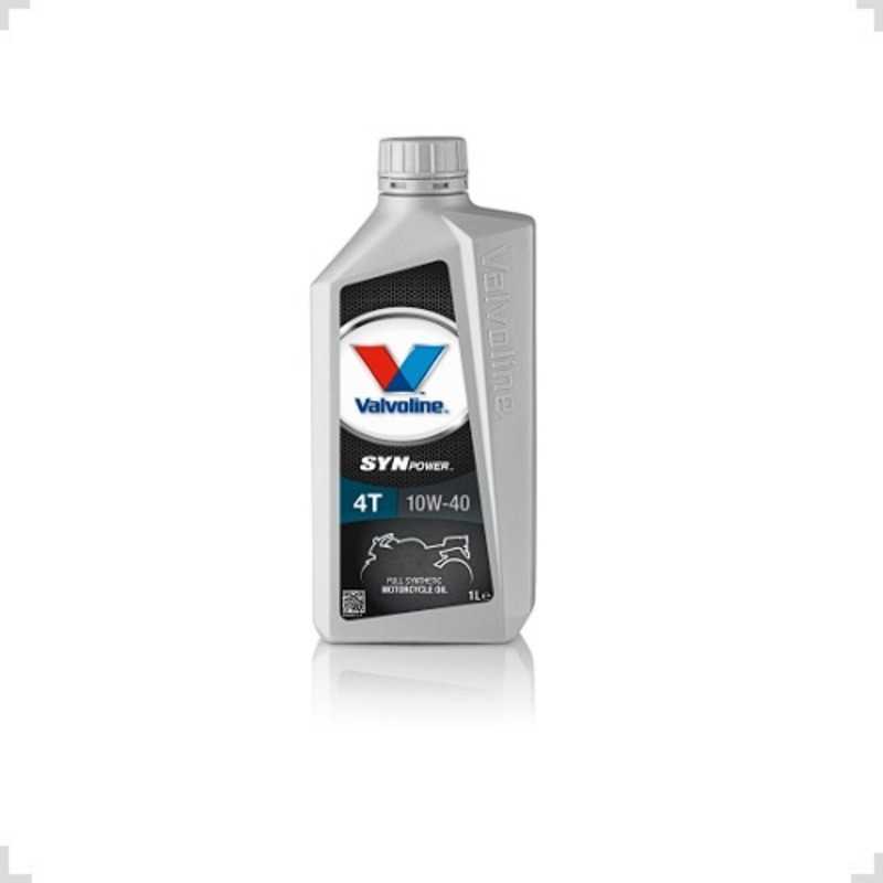 Aceite Sintetico Synpower 4T 10W40 SN MA-2 1L VALVOLINE Aceite Sintetico Synpower 4T 10W40 SN MA-2 1L VALVOLINE