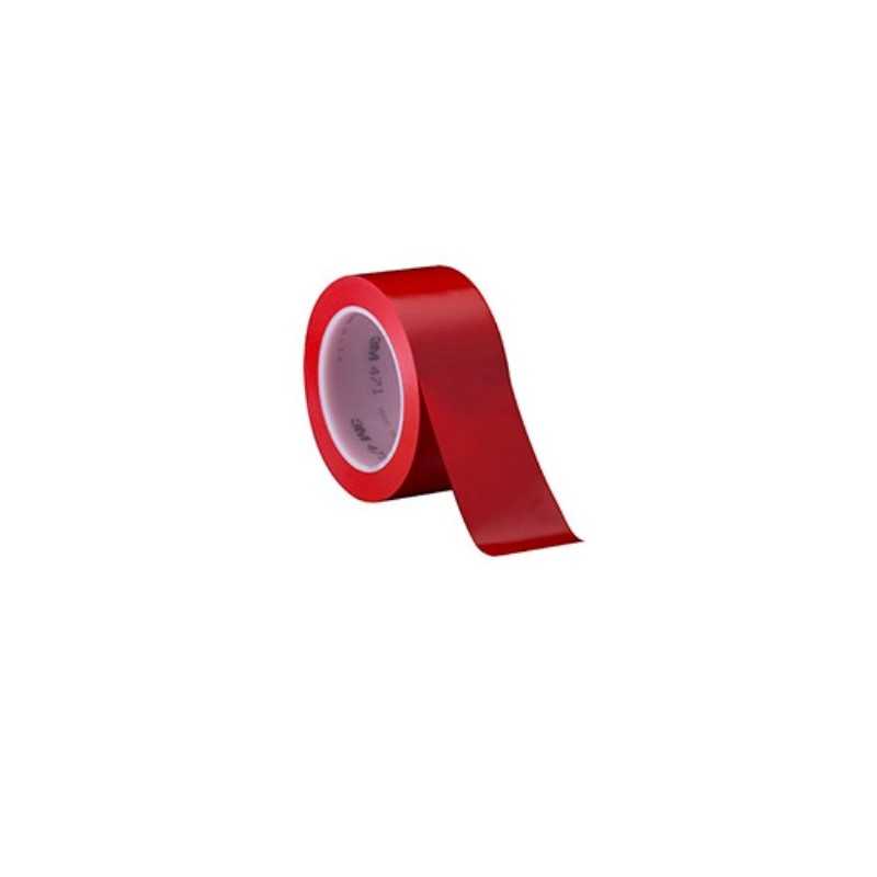 Cinta Demarcacion PVC 50mm 30m Roja 3M Cinta Demarcacion PVC 50mm 30m Roja 3M