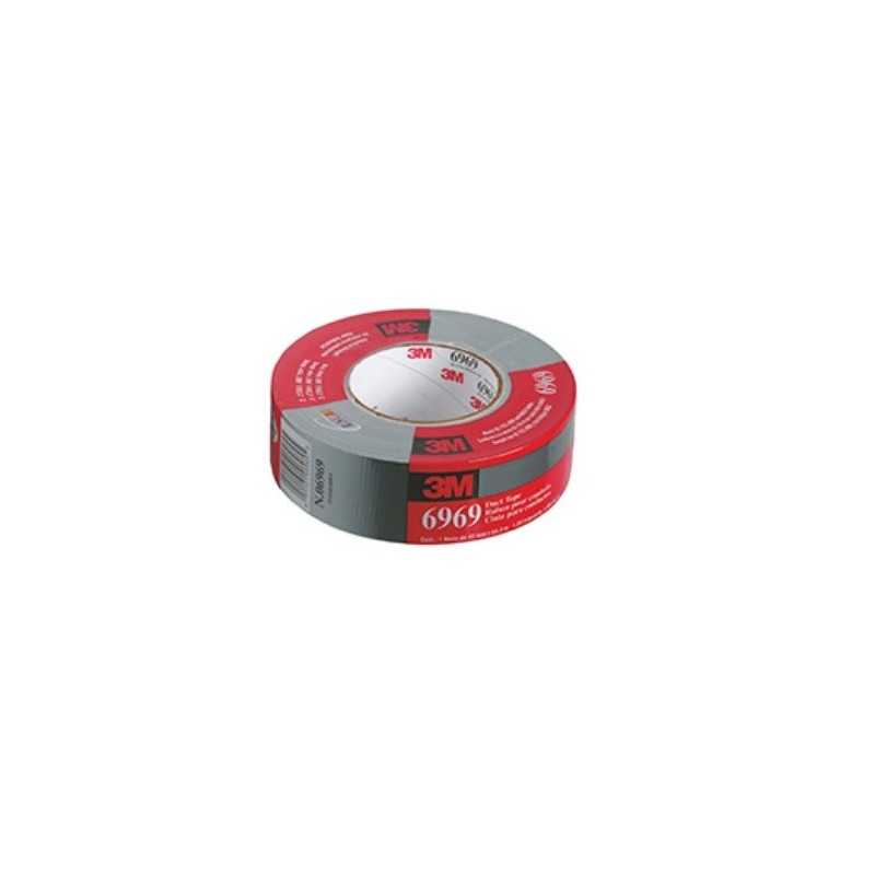 Cinta Multiproposito Duct Tape 6969 48mm 54,8m Gris 3M Cinta Multiproposito Duct Tape 6969 48mm 54,8m Gris 3M