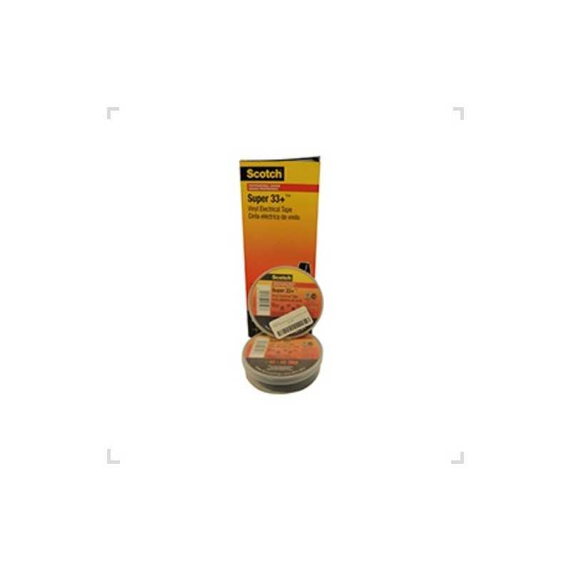 Cinta Aisladora Scotch Super 33+ 19mm 20m 3M Cinta Aisladora Scotch Super 33+ 19mm 20m 3M