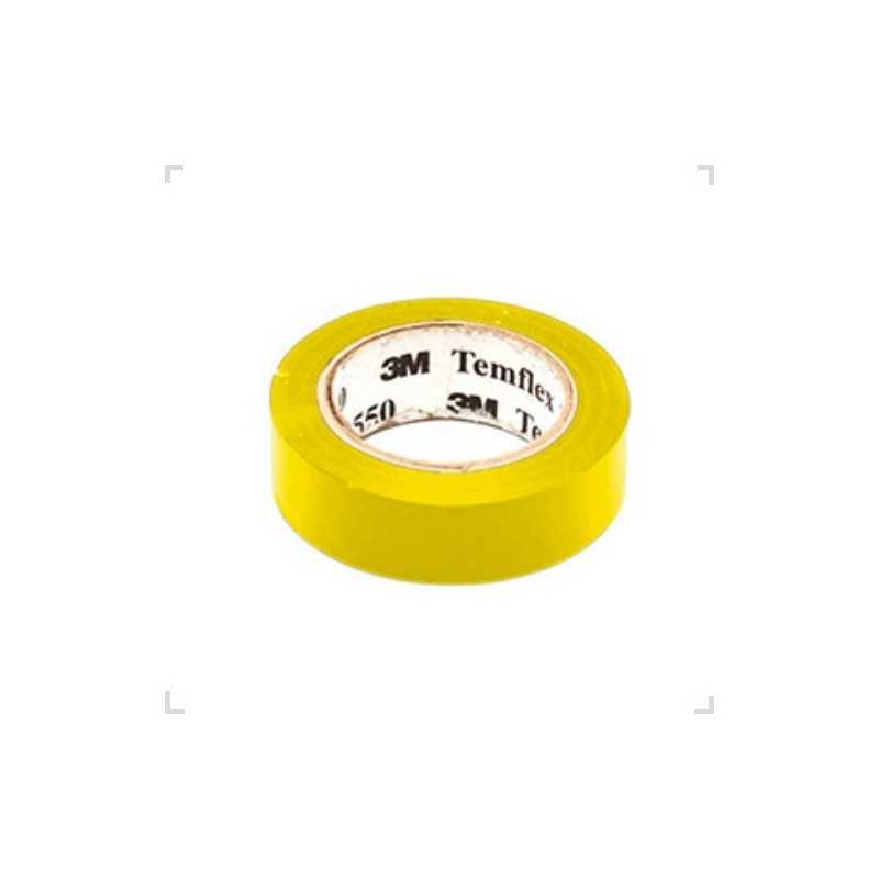 Cinta Aisladora Scotch 1550 19mm 10m Amarilla 3M Cinta Aisladora Scotch 1550 19mm 10m Amarilla 3M