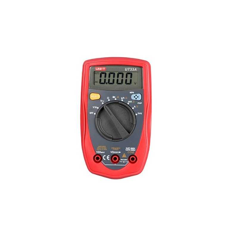 Multimetro Digital UT33A UNI-T Multimetro Digital UT33A UNI-T